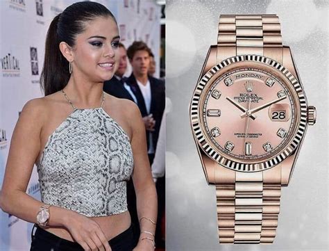 selena gomez rolex watch|best rolex watches for women.